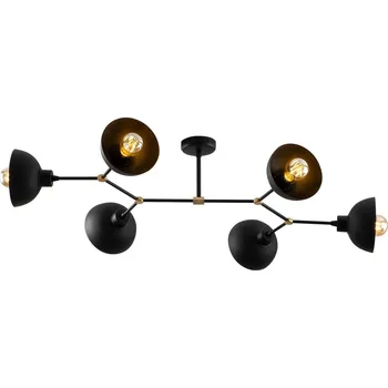 Stropní svítidlo Dram III černé