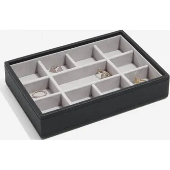 Šperkovnice STACKERS Black Mini zásuvka s 11 přihrádkami 75467