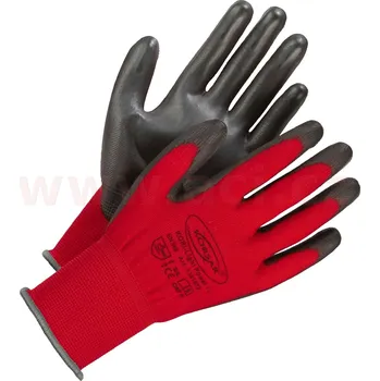 Pracovní rukavice ACI Pracovní rukavice Korsar Kori-Light Power 2.0 červené polyester (sada 12 párů) Velikost: 11