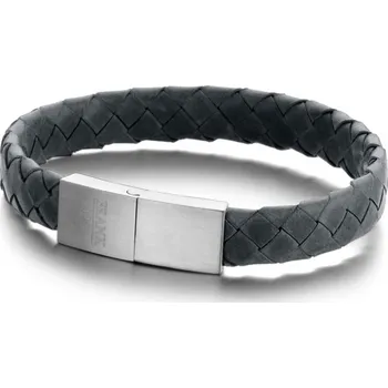 Náramek FRANK 1967 pánský kožený náramek FR7FB-0324