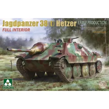 Plastikový model Takom 1/35 Jagdpanzer 38(t) Hetzer EARLY w/ Full Interior