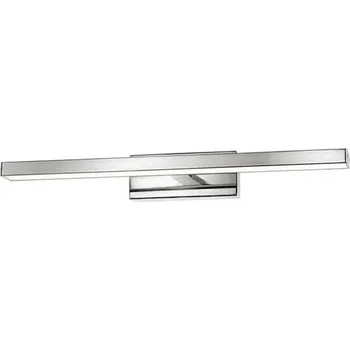 Nástěnné svítidlo NOVA LUCE nástěnné svítidlo nad zrcadlo MODENA nikl satén a akryl LED 12W 230V 3000K IP44 9870020