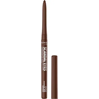 Oční linky Rimmel London Scandal Eyes Exaggerate Definer voděodolná tužka na oči 0,35 ml 002 Chocolate Brown
