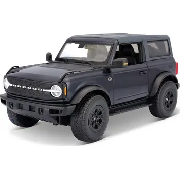 autíčko Maisto Ford Bronco Wildtrak 2021 Modrý 1:18