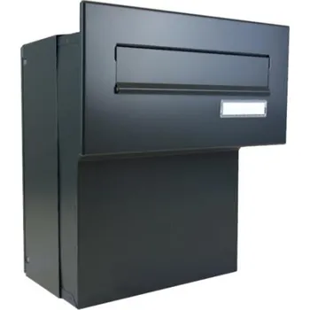 Poštovní schránka DOLS F-046 ČD-16 RAL7016 - poštovní schránka k zazdění, se jmenovkou, antracit