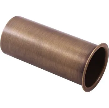 RAV Slezák Trubka k umyvadlovému sifonu - svislá část - stará mosaz (bronz), Barva: stará mosaz, Rozměr: 50 cm