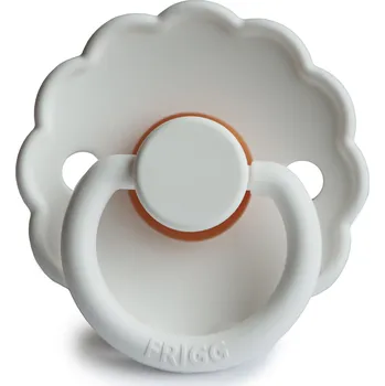 dudlíky FRIGG Daisy dudlík z přírodního kaučuku - Bright White Velikost: 1 71021356