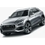 Příčníky Modula Smart Bar XL Aluminium Audi Q8 2019- s integrovanými podélníky