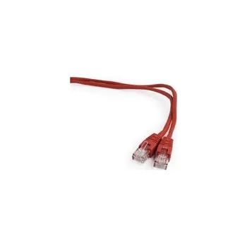 Počítačové příslušenství Gembird PP12-2M/R Patch RJ45, cat. 5e, UTP, 2m, červený