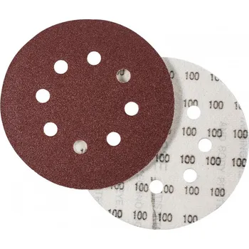 Příslušenství k brusce XT Brusný výsek na suchý zip, typ BOSCH | 125 mm zr. 100, 1bal/6ks