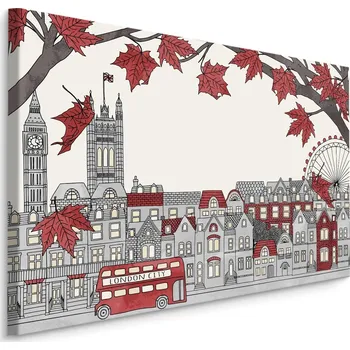 Obraz Plátno Londýnské Budovy Varianta: 30x20