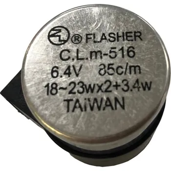 Osvětlení pro motocykl CL přerušovač blinkrů 6V 23W žárovkových 2 čep (kulaté pouzdro) (CL přerušovač blinkrů 6V 23W žárovkových 2 čep (kulaté pouzdro))