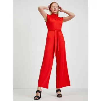 Červený dámský overal