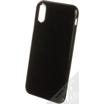 Pouzdro na mobilní telefon 1Mcz Jelly TPU ochranný kryt pro Apple iPhone X, iPhone XS černá (black)