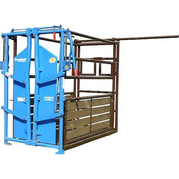 Fixační klec ALM s čelem PRIEFERT Koš k čelu Priefert pozinkovaný a navařovací sada pantů