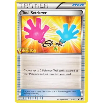 Sběratelská karetní hra Tool Retriever 101/111 - Furious Fists Typ karty: Reverse Holo