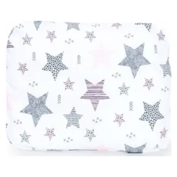 Dekorativní polštářek Polštářek dětský - STARMIX s růžovou - BabyNellys