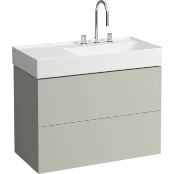 Laufen skříňka pod umyvadlo, se 2 zásuvkami, H4076080336401 Varianta: Oblázkově šedá