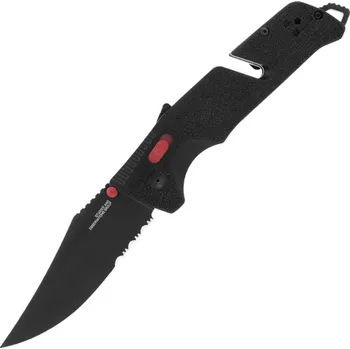 Zavírací Nůž SOG TRIDENT AT BLACK & RED SERRATED