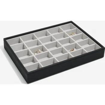 Šperkovnice STACKERS Black Classic zásuvka s 25 přihrádkami 75463