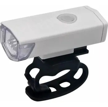 Cyklosvítilna Přední světlo na kolo, koloběžku, bílé USB nabíjení