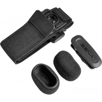 Interkom na motorku SENA upevnění a pěnové krytky interkomu BT10-01 (SENA upevnění a pěnové krytky interkomu BT10-01)