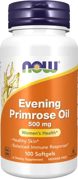 Přírodní produkt Now Foods Evening Primrose Oil 500 mg 100 cps.