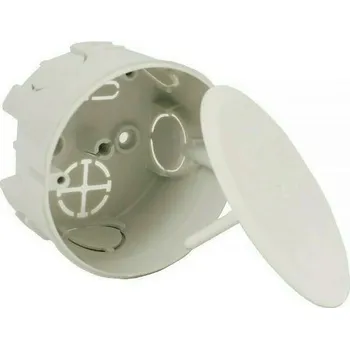 Elektroinstalační krabice Krabice univers. UK1 68/2-1902 prázdná s víčkem UK1+VUK1