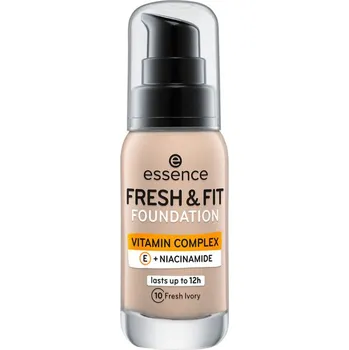 Essence Fresh & Fit tekutý make-up s vitamínovým komplexem 30 ml, 10 Fresh Ivory
