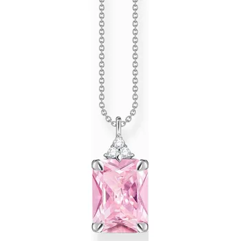 Náhrdelník THOMAS SABO náhrdelník Pink and white stones KE2089-051-9-L45V
