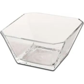 Miska sklo Karen hranatá 10x10 cm