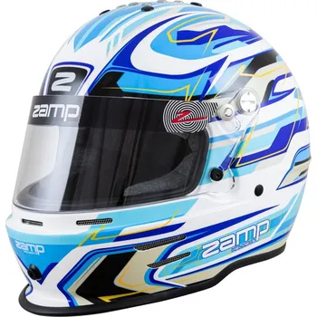 Helma na motorku ZAMP Přilba RZ 42Y White/Blue CMR 54