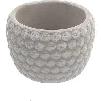 Květináč Květináč beton šedý 17x17x11 cm