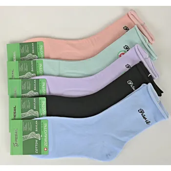 Dámské ponožky PESAIL Dámské bavlněné zdravotní ponožky LW44 Velikost: 35 - 38