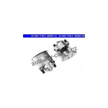 Brzdový třmen Brzdový třmen ATE 24.3481-1749 (AT 240281)