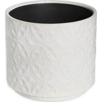 Obal kamenina pr.17V15cm bílá