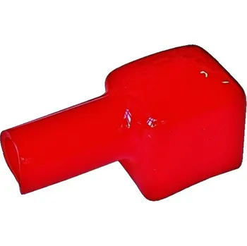 Auto elektroinstalace Krytka pólu motobaterie PVC - rudá BF IK16 R