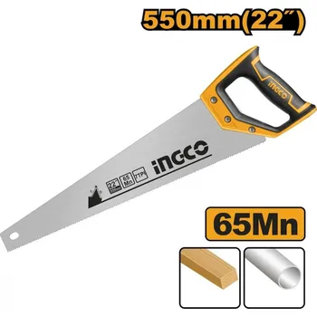 Ruční pilka Pilka na dřevo ocasní 550 mm Industrial INGCO
