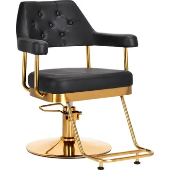 Kadeřnické křeslo Kadeřnické křeslo GRANADA - zlato černá