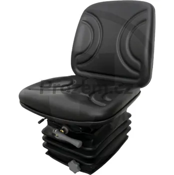 Příslušenství pro zahradní traktor Mechanicky odpružené sedadlo PVC pro úzkorozchodné traktory a speciální stroje