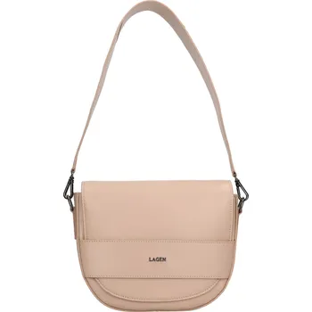 Kabelka Dámská kožená kabelka Lagen Balanc - béžová