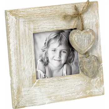 Rám na obraz Rámeček Walther Le Coeur hnědý 9x9 dřevo