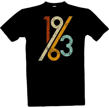 Pánská móda Tričko s potiskem Ročník 1963 Vintage pánské