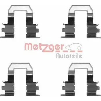 Přislušenství brzdového systému Sada příslušenství, obložení kotoučové brzdy METZGER AUTOTEILE 109-1255