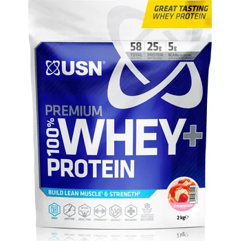 Sport USN 100% Premium Whey Protein 2000 g strawberry