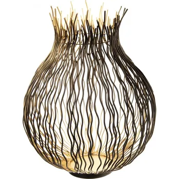 Svícen Svícen kov černý 27x27x37