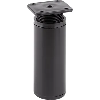 Strong Nábytková noha kulatá 40mm, h= 100mm černá