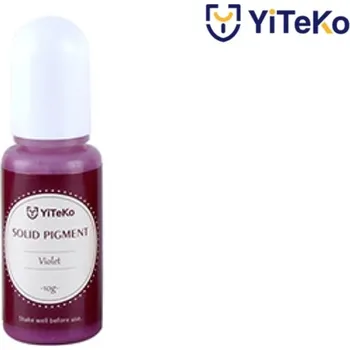 Tekutý pigment solid color YiTeKo Violet 05 10ml