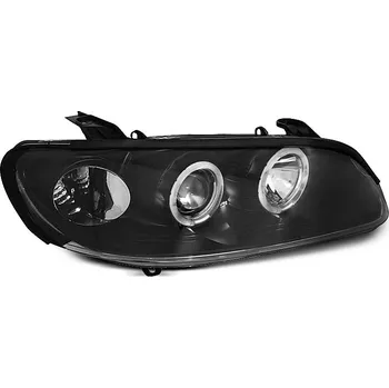 Přední světlomet TUNING-TEC Přední světla Opel Omega B 94-99 Angel Eyes - černé