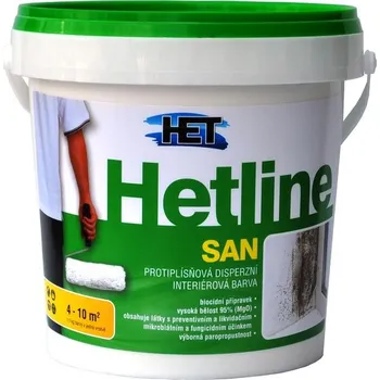 barva na zeď Hetline SAN - ACTIVE 1.5kg